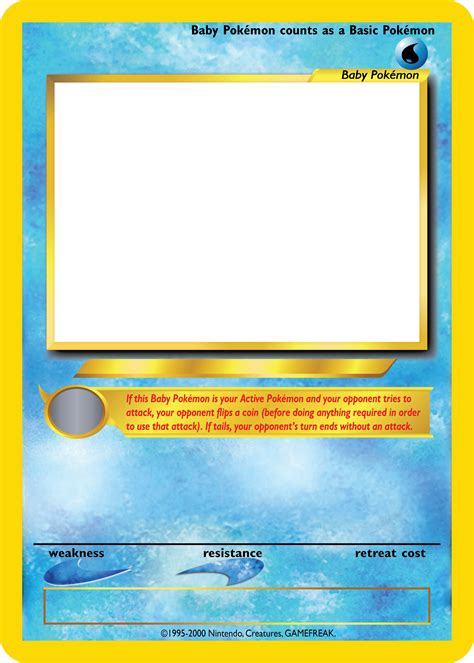 pokemon card template